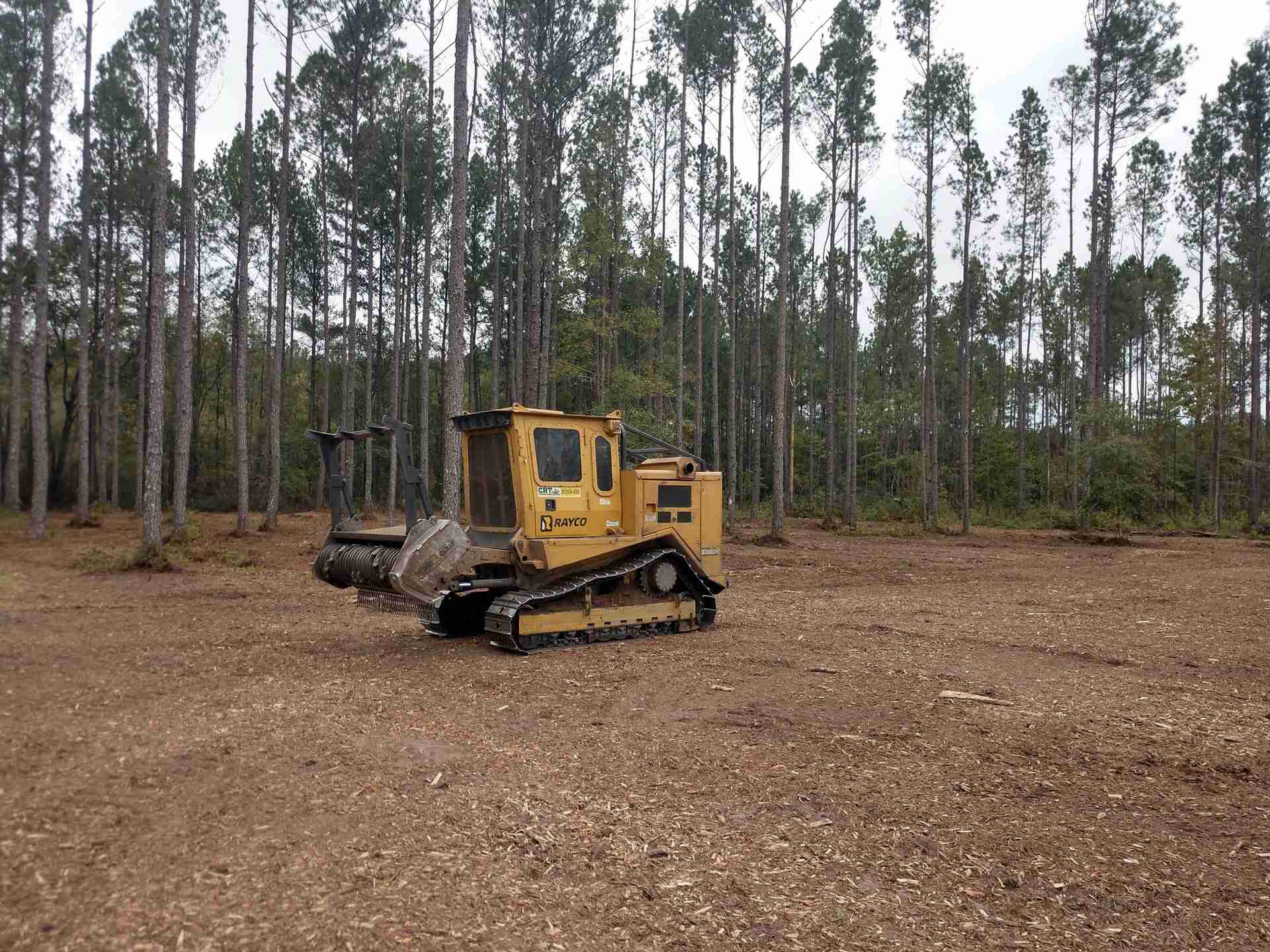Land Raking and Grading Equipment - CRT Mulching